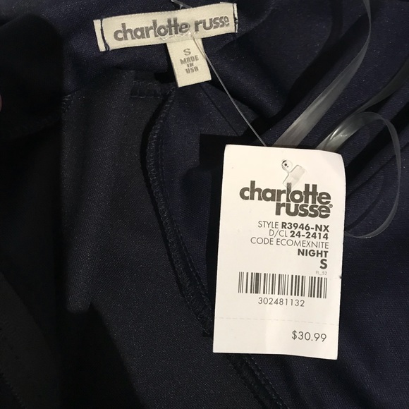 Navy Blue Dress - Picture 3 of 4